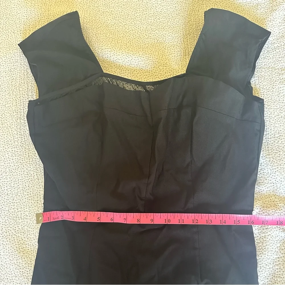 Stop Staring Beautiful Vintage Black Dress - Picture 2 of 8